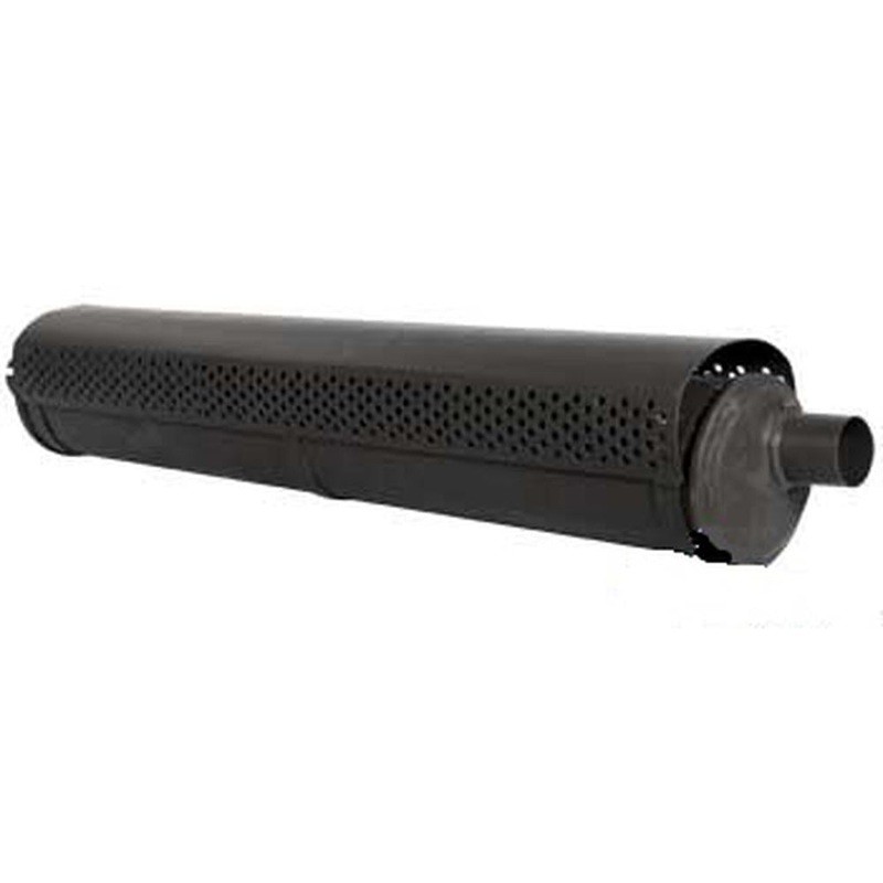 Muffler – Horizontal Black Fits John Deere 820 830 1020 1520 2030 2040 AT21795
