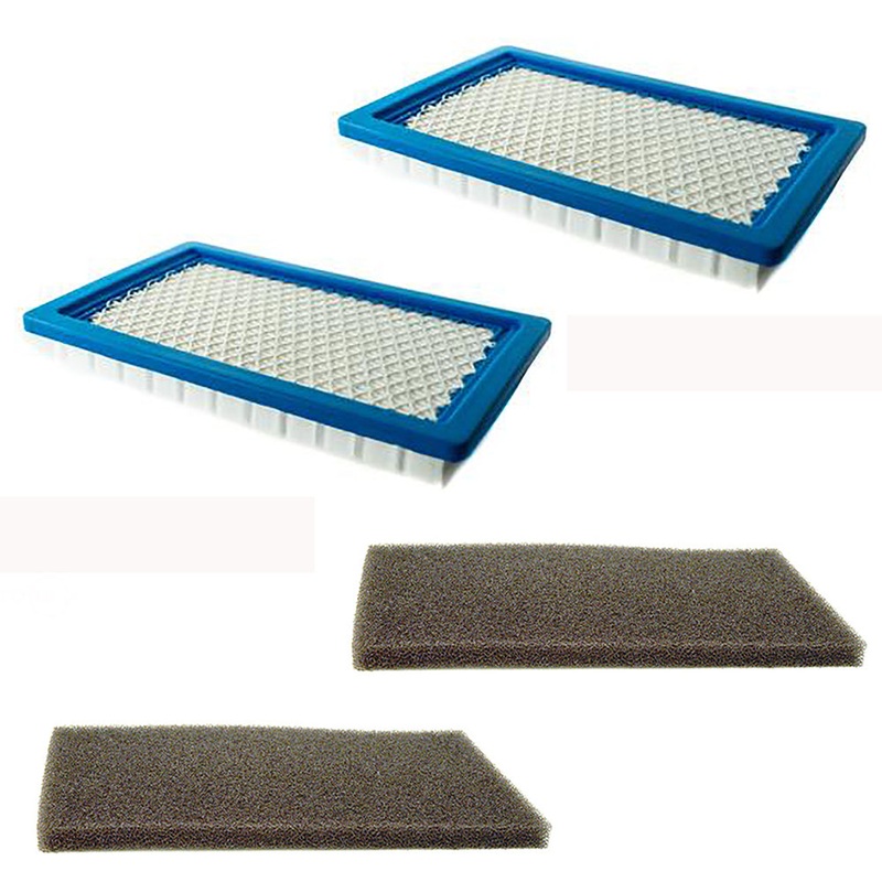 2 Air Filter / 2 Prefilter Set Fits John Deere Replaces LG273638S