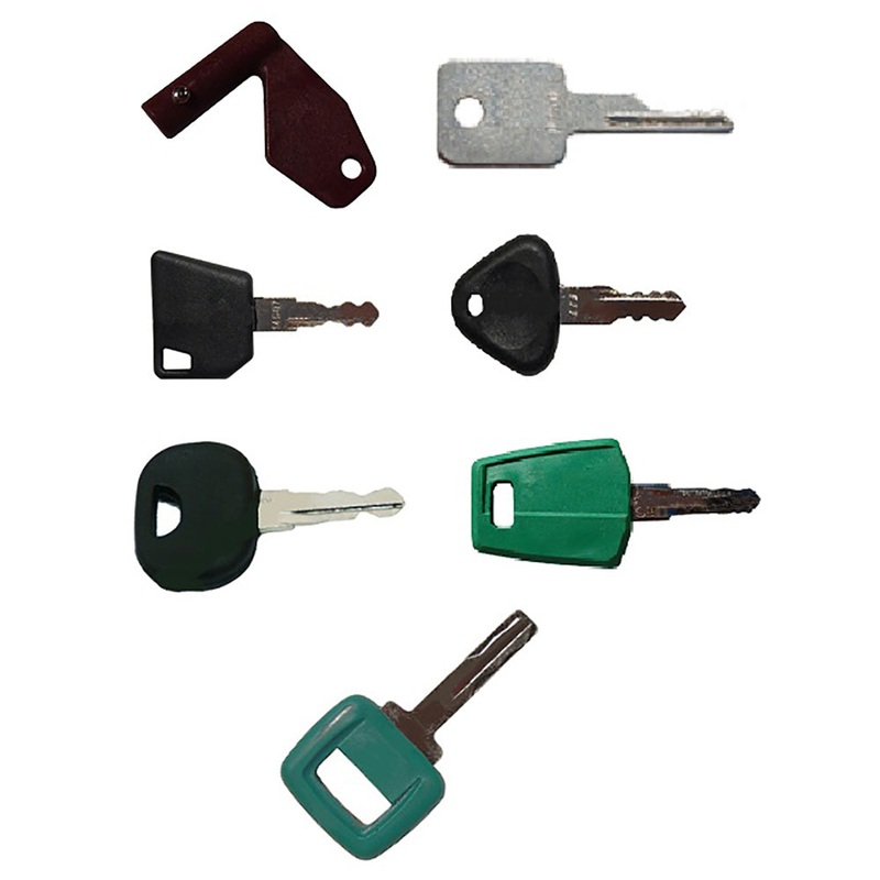 7 pc Equipment Key Set Fits John Deere Replaces RE183935