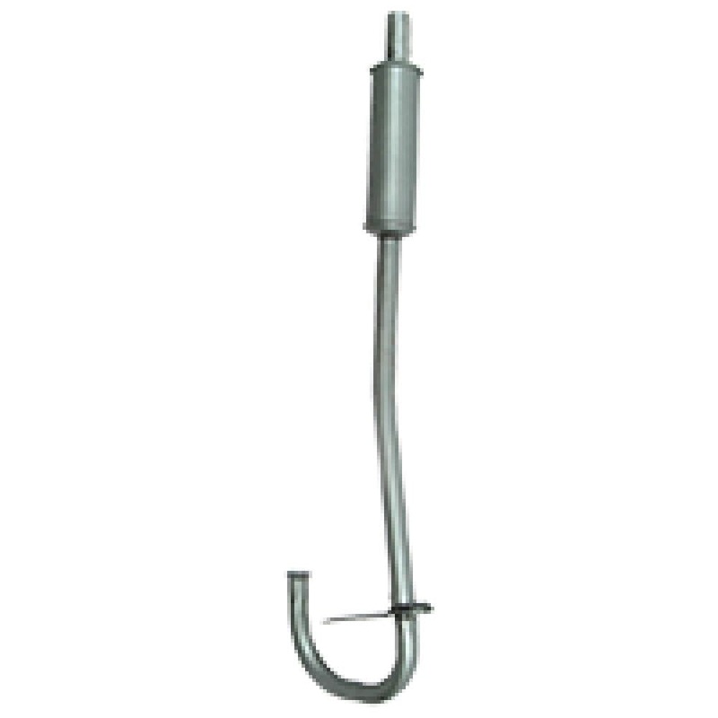 New Vertical one-piece muffler & pipe asm, Fits Ford 2N, 8N, 9N Tractor P/N M200