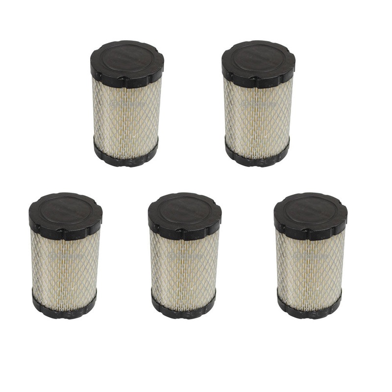 4243 Qty 5: Air Filter Fits Troy Bilt