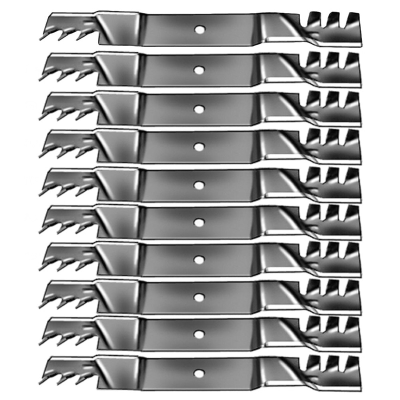 10PK of 21 x 5/8 Wavy Mulching Blade (2) Blades- 42cut & (3) Blades – 61 cut