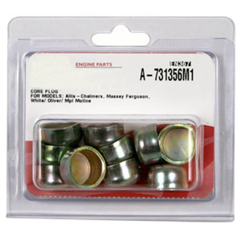Cylinder Block Freeze Plugs (Pack of 10) Fits Allis Chalmers Replaces 731356V1