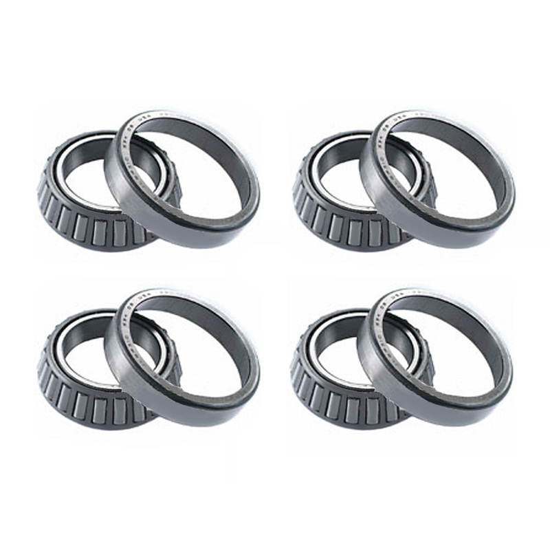 Qty. 4: Bearing Cone & Cup Sets Fits Columbia Replaces 9045