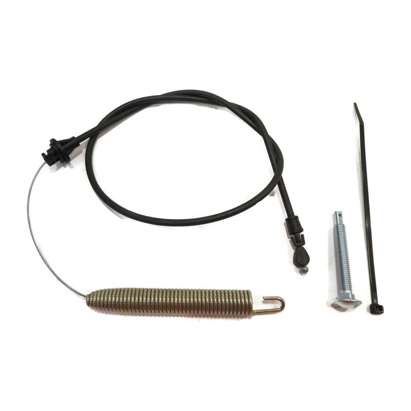 Deck Engagement Clutch Cable w/Bolt & Zip Tie for AYP 169676, 175067, 532175067