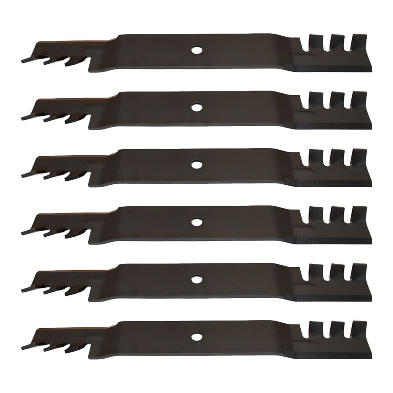 (6) Pro Mower Deck Mulch Blades – 61” – S125XT S175X S200XT Fits Snapper