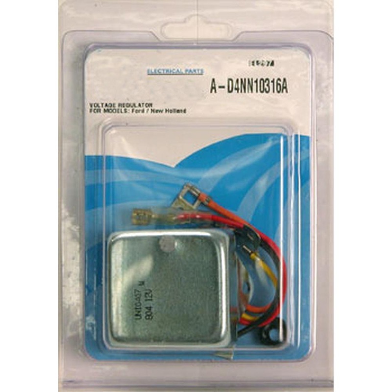 Voltage Regulator – 12 Volt Fits Ford 2600 3600 5600 5610 6600 6610 D4NN10316A