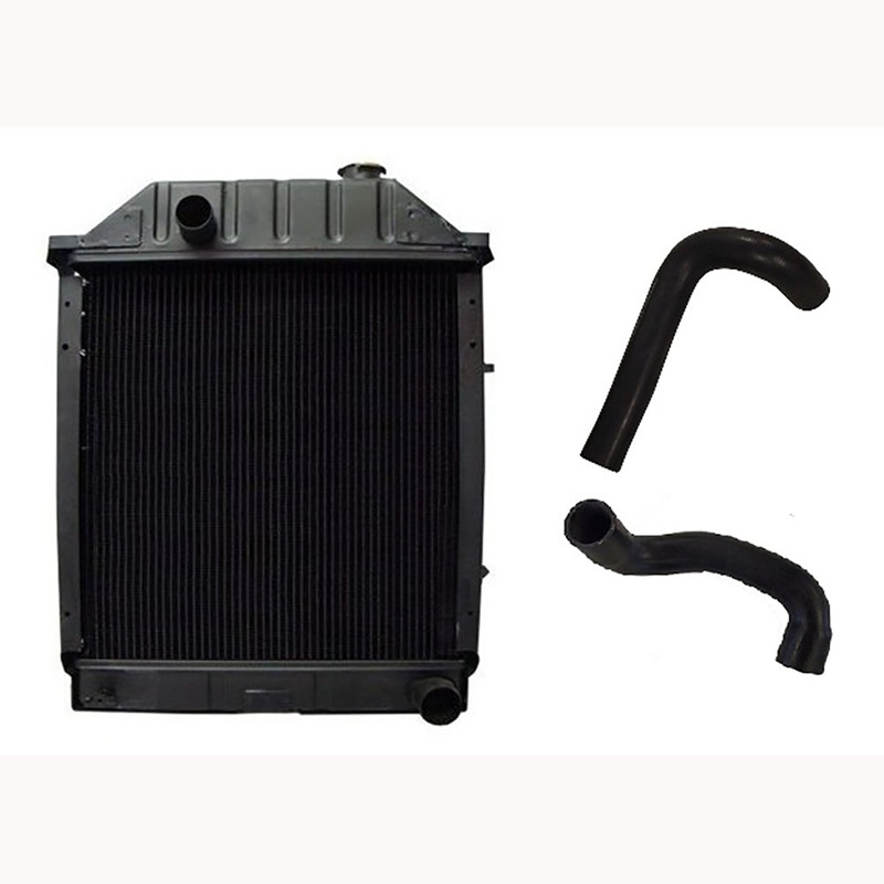 Radiator & Hose Set Fits Ford/New Holland Replaces 81805638