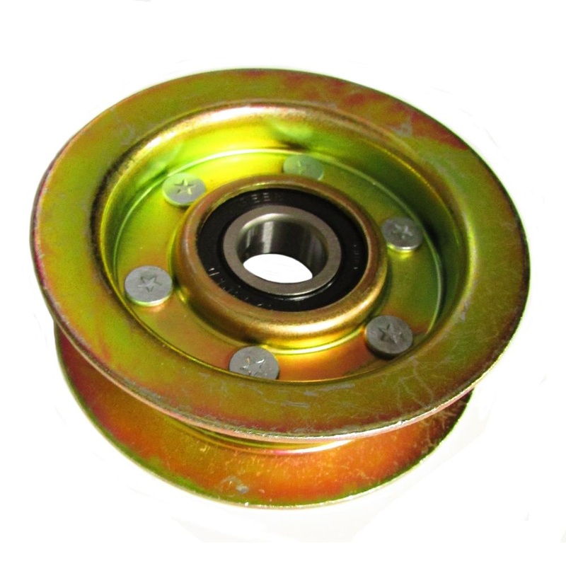 Flat Idler Pulley Fits John Deere 1020 10741 1520 1830 2020 2030 2040 2130 2240