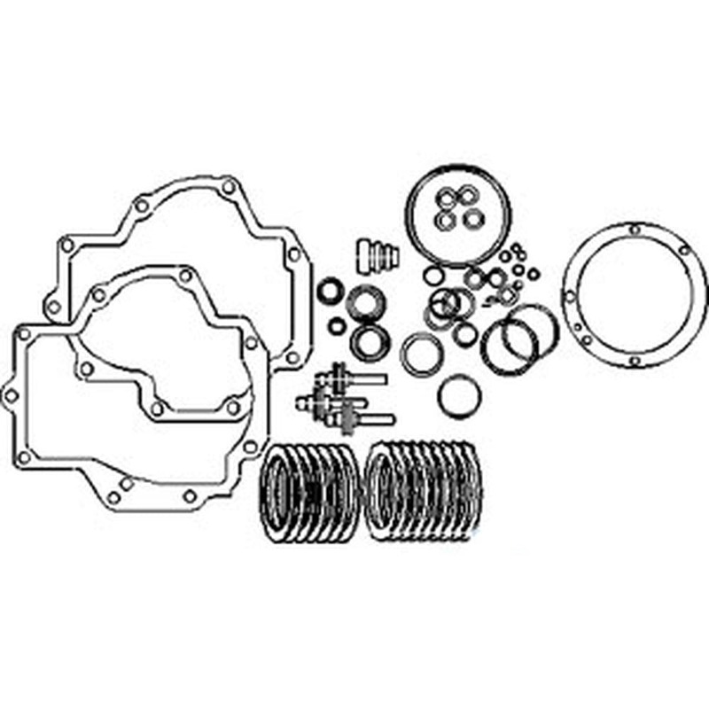 PTO Disc Gasket Piston Kit for IH 766 966 1066 1026 1256 1456 1466 Hydro 100