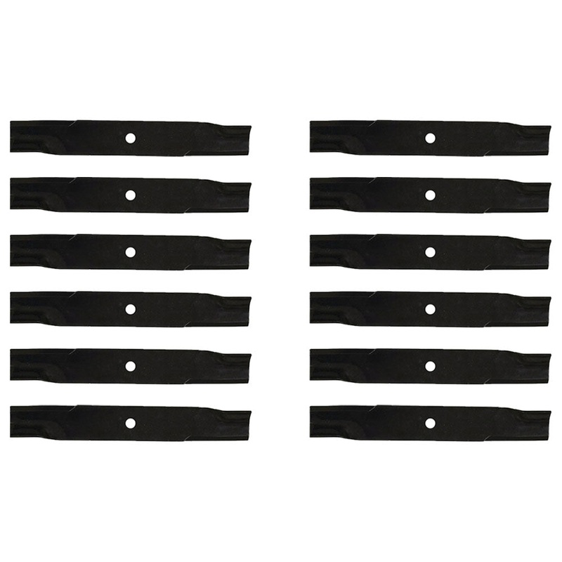 Qty 12: Rolled Air-Lift Blade – 17 Fits Gravely Replaces 113579
