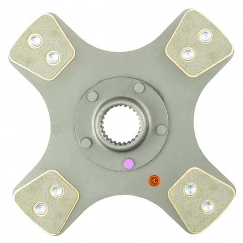FC750AB 11 Transmission Disc, 4 Pad, w/ 1-5/8 25 Spline Hub – Reman Fits Ford