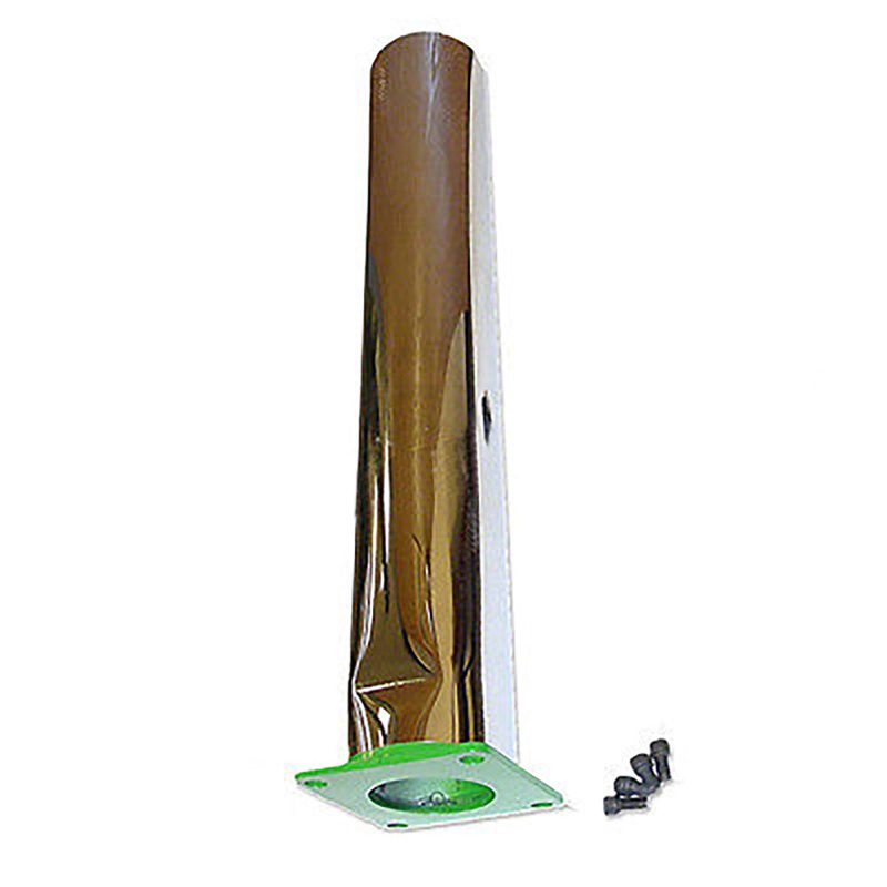 JDS453 Fits John Deere Tractor Exhaust Stack w/ Dent for Steering Shaft A Chrome