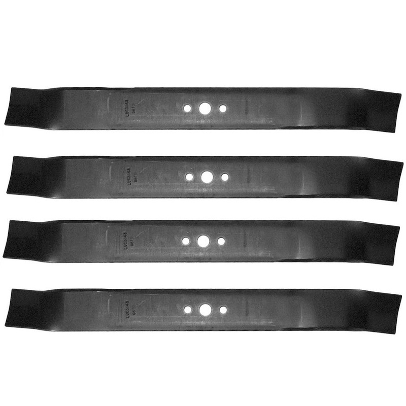 (4) 21 Mower Blade Fits Craftsman Fits Husqvarna 175064, 189028, 194406