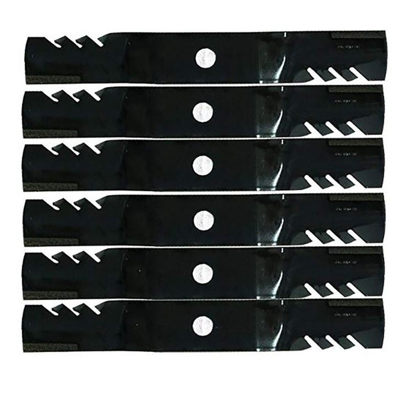 51-2495 (6) Toothed Mower Blade Fits Windsor