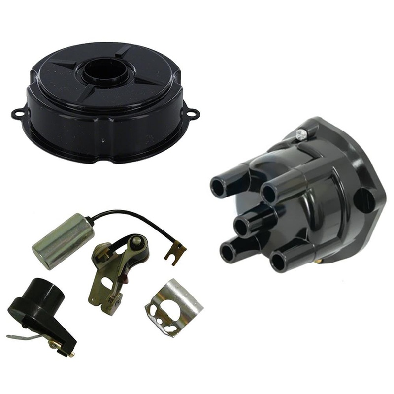 Ignition Kit w/ Distributor Cap & Cover Fits John Deere Replaces AR12000