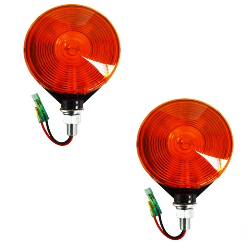 (2) Hazard Lamp Assembly Fits Kubota 3C08175870