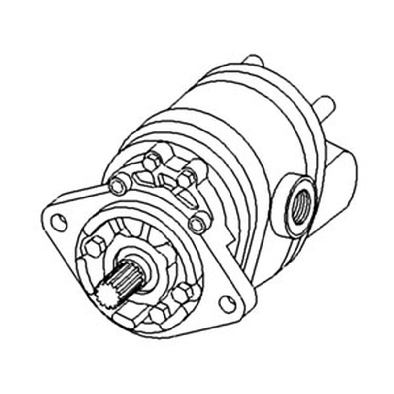 Hydraulic Pump Fits Allis Chalmers Replaces 70270905