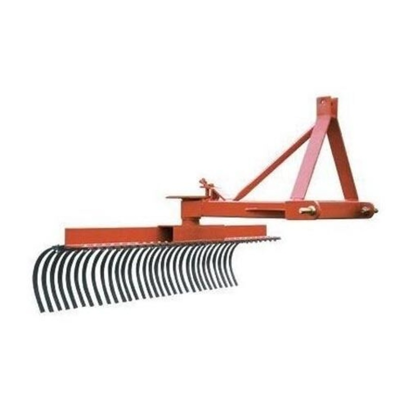 LANDSCAPE RAKE – 3 Point Hitch Mounted – 60 Wide – Commercial Duty – USA Made