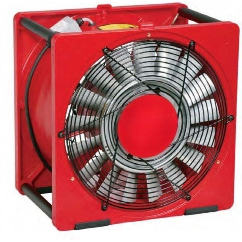 16 Portable Smoke EXHAUST Fan Ejector – 1/2 HP, 3200 CFM, 115/230V – INDUSTRIAL