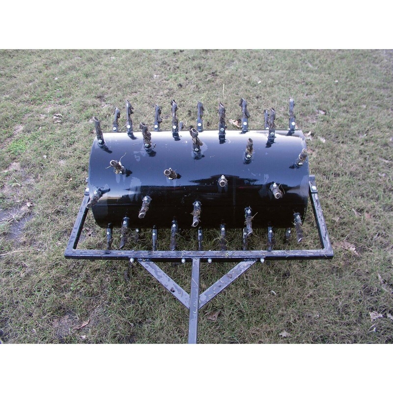 36 Core Plug Aerator – 54 Spikes – 5 Spike Depth – 490 lbs Capacity