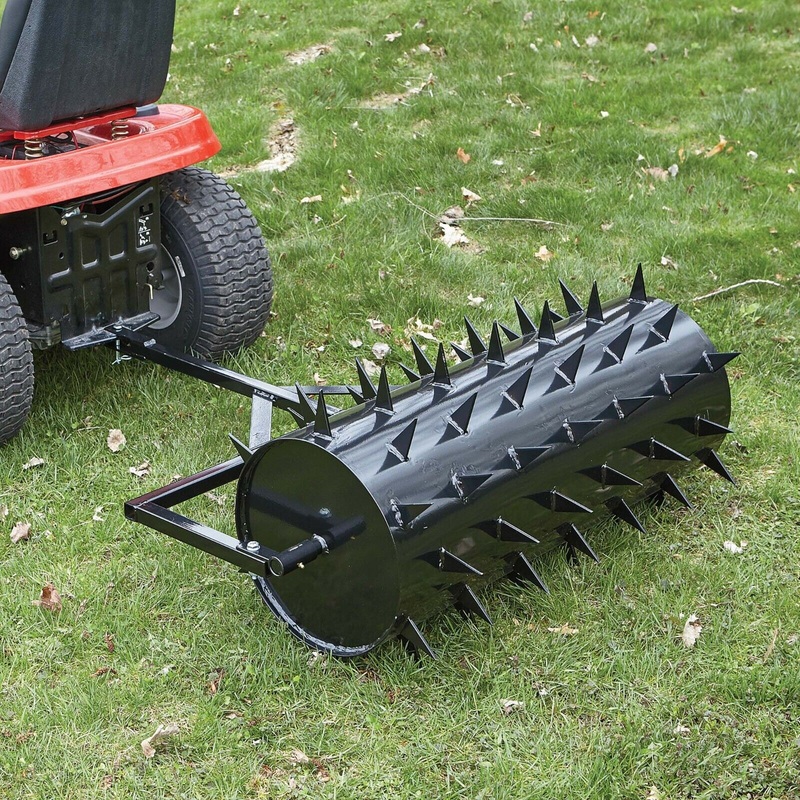 36 Spike Aerator – Drum – 300 lbs Capacity – 78 Spikes – 2.5 Penetration