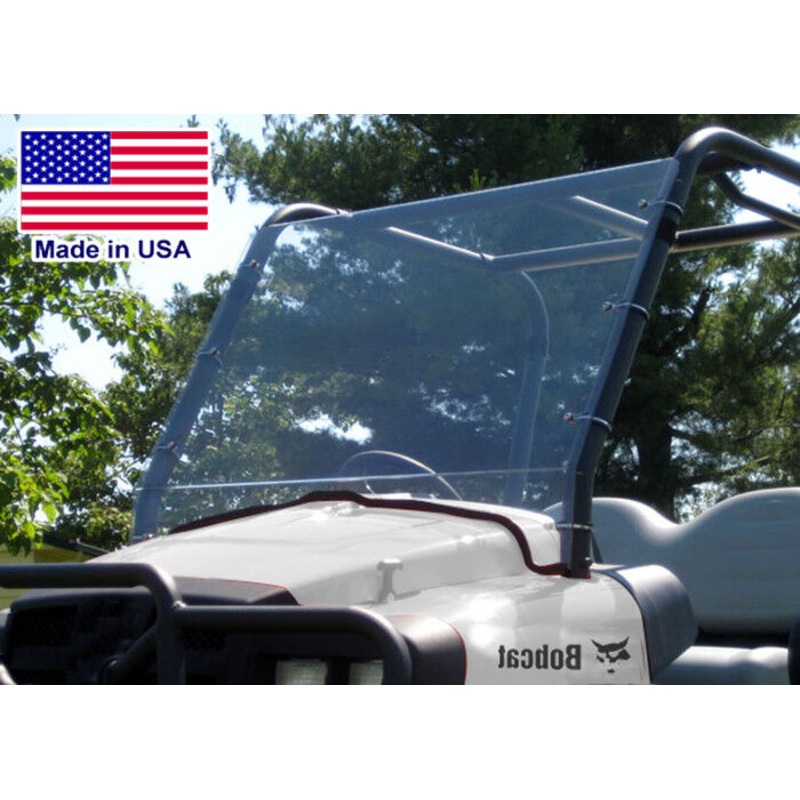 Bobcat 2200 / 2300 HARD WINDSHIELD – Polycarbonate – Highway Ready – Commercial
