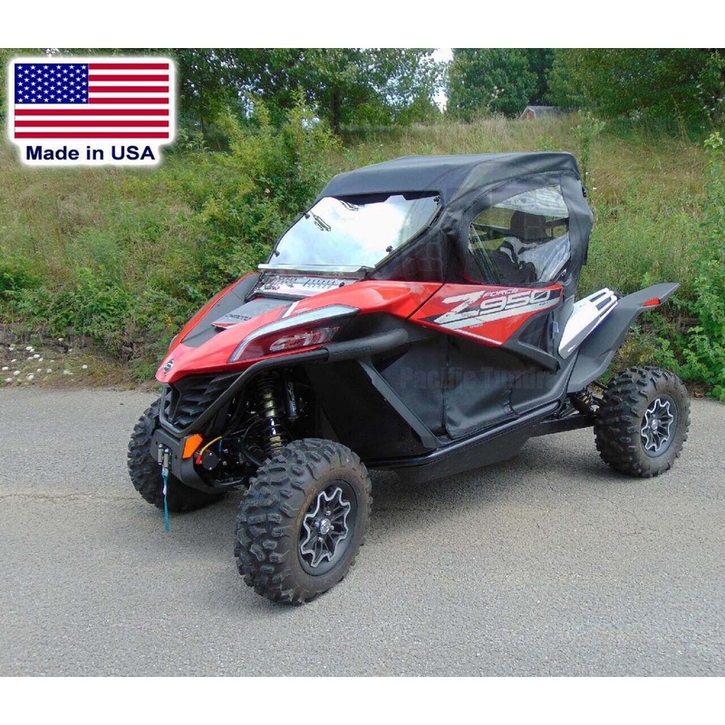 CF Moto ZForce 950 FULL ENCLOSURE – Hard Windshield, Roof, Doors, & Rear Window