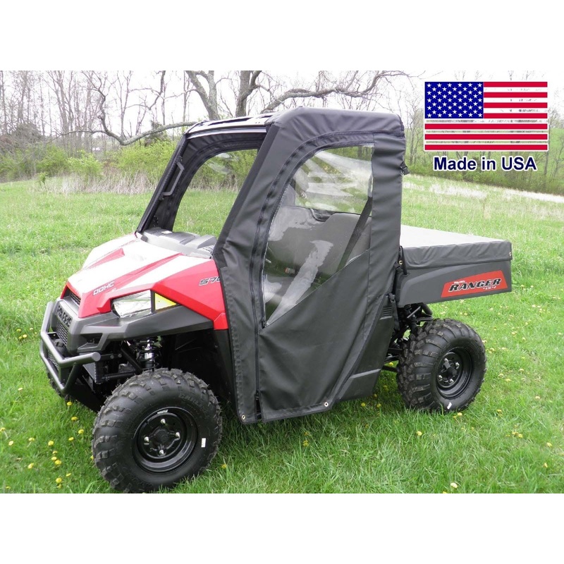 DOORS AND REAR WINDOW for Polaris Ranger 570 Mid – Soft – Puncture Proof