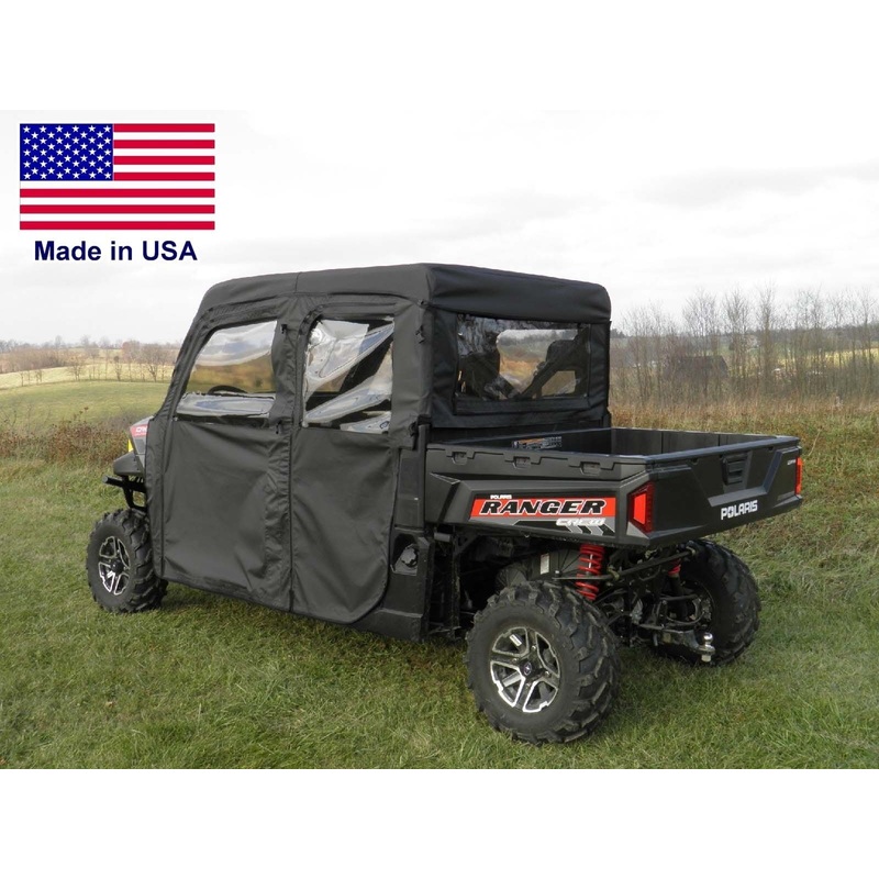 Doors & Rear Window for Polaris Crew 900 & 570-6 – Soft – Puncture Proof