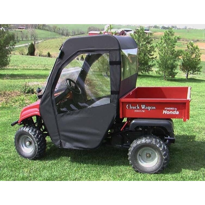 FULL CAB for Existing Windshield – Brister Chuck Wagon – DOORS, ROOF, & REAR