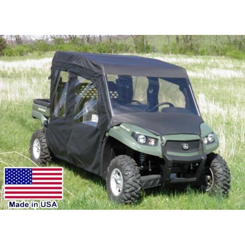 Full Cab for John Deere XUV 550 S4 – VINYL WINDSHIELD, Doors, Rear Window, Roof