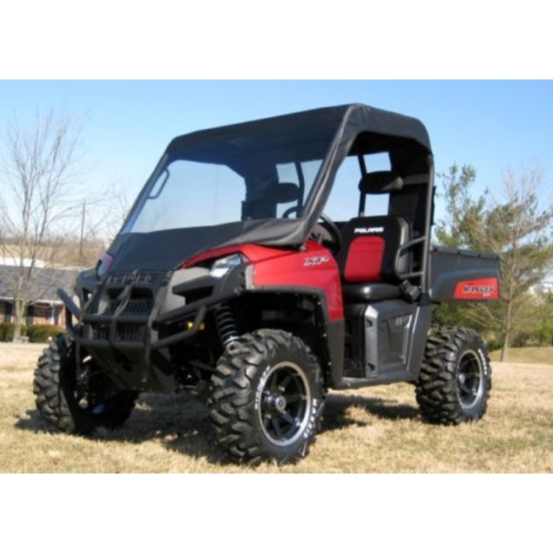 Half Enclosure for Polaris Ranger XP – VINYL WINDSHIELD, ROOF, & REAR WINDOW