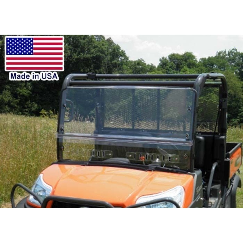 HARD WINDSHIELD for Kubota RTV X1120D / X900 – Polycarbonate – Commercial Duty