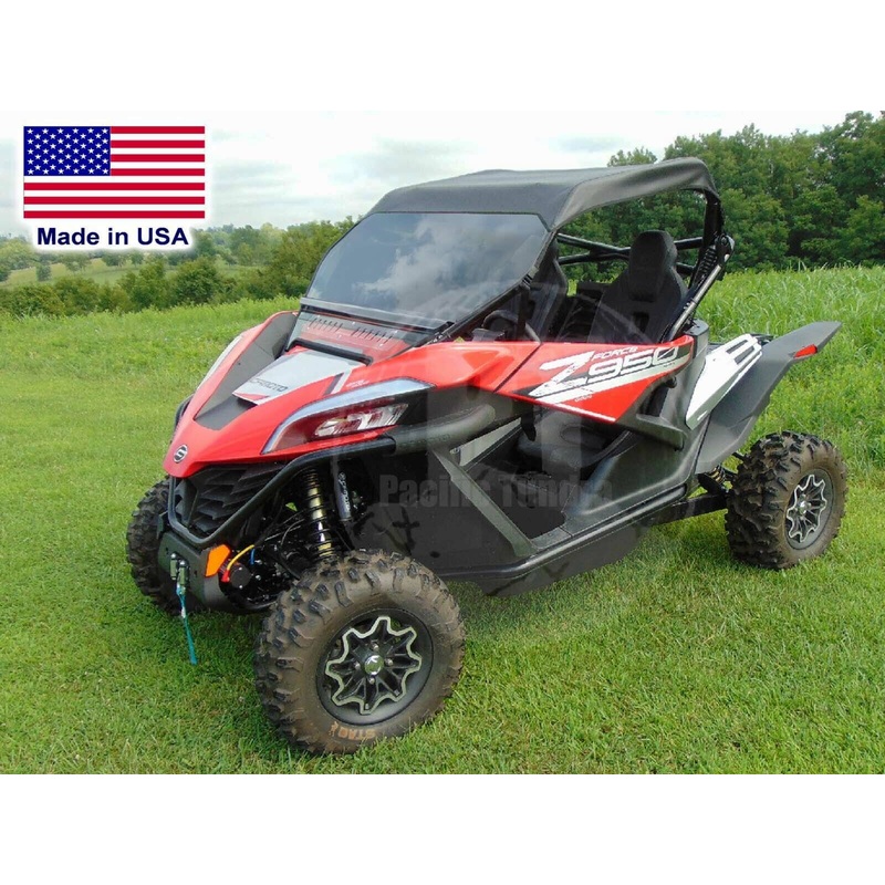 HARD WINDSHIELD & ROOF for CF Moto ZForce 950 – Canopy – Soft Top – Heavy Duty