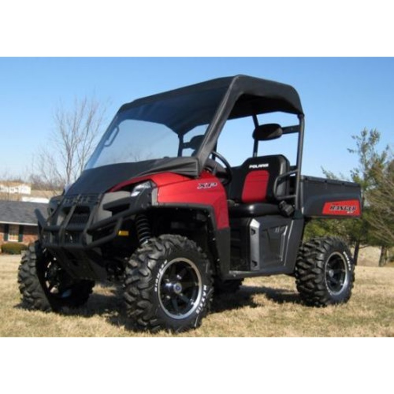 VINYL WINDSHIELD and ROOF for Polaris Ranger XP – Soft Material