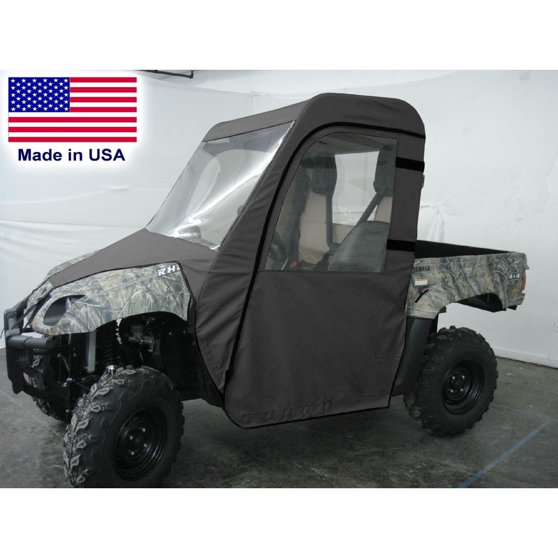 Yamaha Rhino Full Enclosures – VINYL WINDSHIELD – Doors – Rear Window – Soft Top