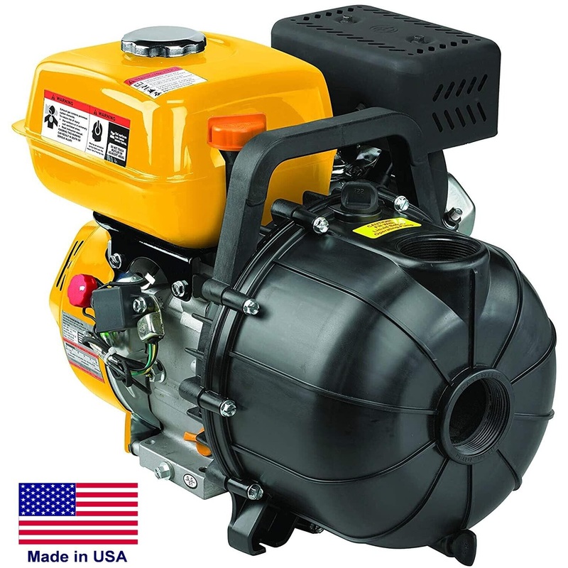 2 Centrifugal Water Pump – 150 GPM – BUNA N – Gas Engine – 3.5HP – Self Priming