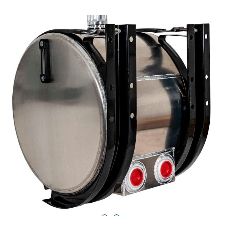 Aluminum Hydraulic Oil Tank Reservoir – 70 Gallon – Side Mount – Rear Ports