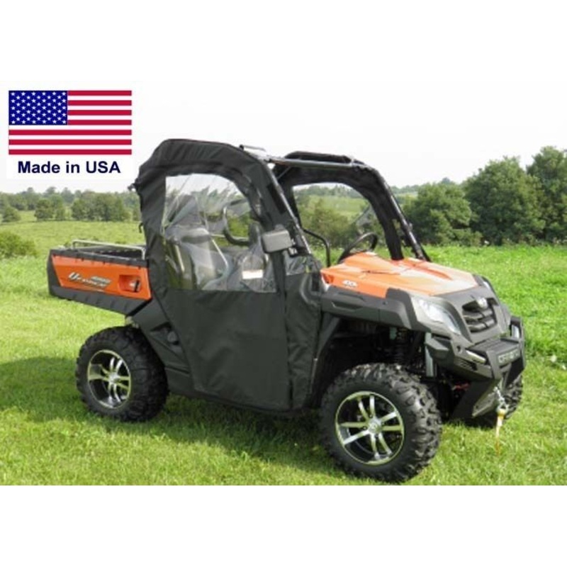 Cab Enclosure for Existing Windshields – CF Moto UForce – Doors, Roof & Rear