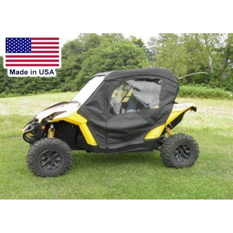 Can Am Maverick Full Enclosure – VINYL WINDSHIELD – Doors, Rear Window, & Roof