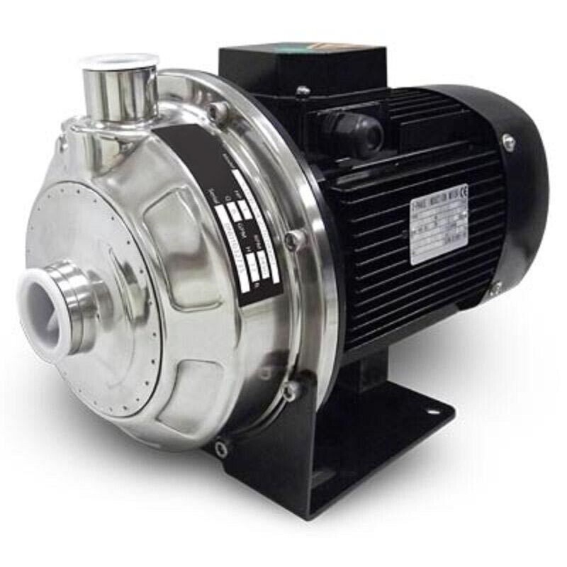 Centrifugal Pump – 1.25 In – 1 Out – 37 GPM – 114 ft Head – 230 Volt – 3P – SS