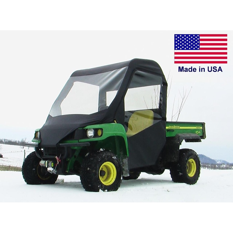 Full Enclosure for John Deere TS TX – VINYL Windshield, Roof, Doors, Rear Window