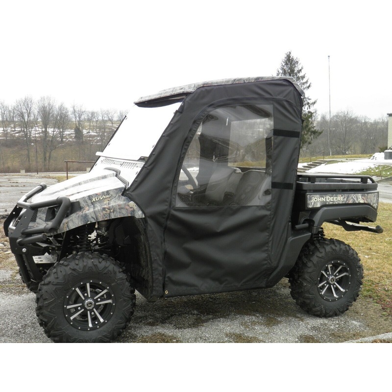 FULL ENCLOSURE for John Deere XUV – HARD WINDSHIELD, Doors, Rear Window, NO ROOF