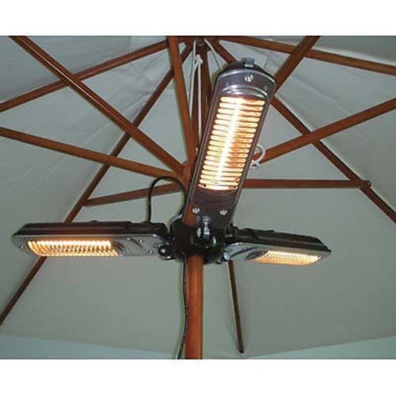 Halogen Heater – 3 Settings – Pole Mount – 120 Volts – 5,200 Sq Ft – 4,600 BTU