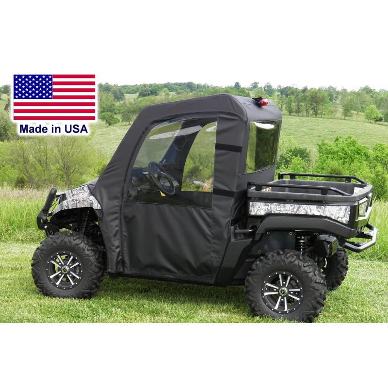 John Deere XUV Enclosure for EXISTING WINDSHIELD – Roof, Door, Rear Window
