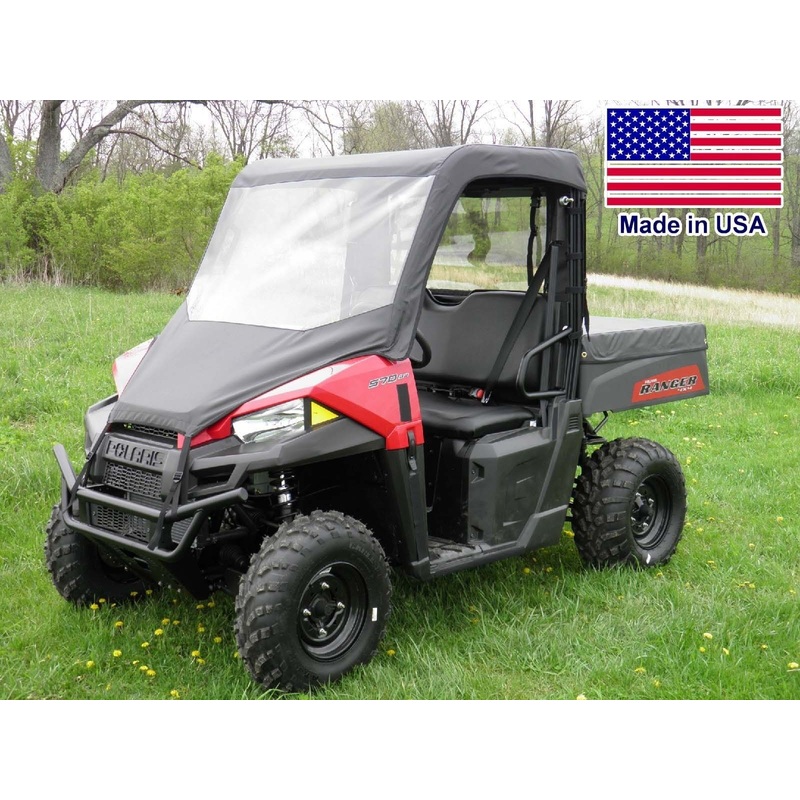 Mini Cab for 2015 Polaris Ranger Mid 570 – Vinyl Windshield, Roof & Rear Window