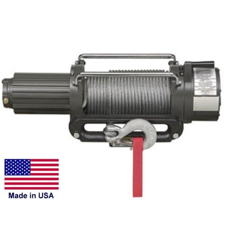 WINCH – Commercial – 12 Volt DC – 2.5 Hp – 8,500 Lb Cap – 95 Ft of 5/16 Cable