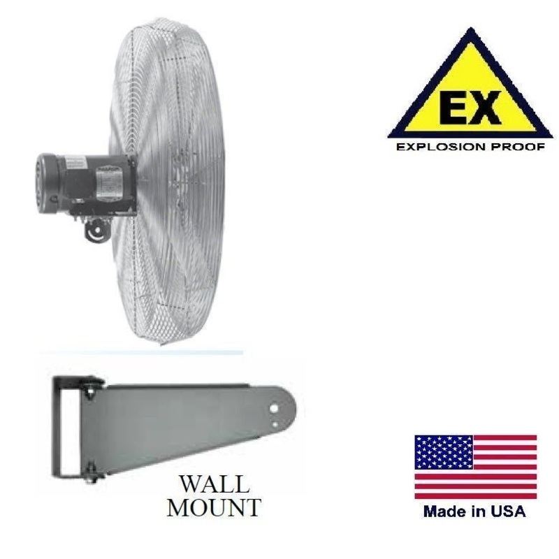 30 CIRCULATOR FAN – Explosion Proof – Wall Mount – 240 Volts – 1 Ph – 5,400 CFM