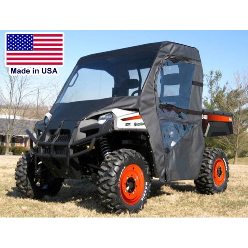 Bobcat 3400 Full Enclosure – VINYL WINDSHIELD, Roof, Doors, and Rear Window